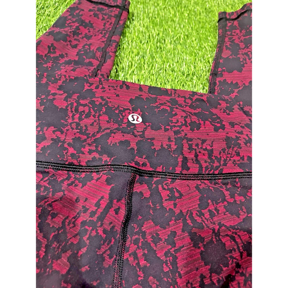Lululemon Wunder Under Super Hi Rise Tight 28” Scatter Blossom Jacquard 4 W58MXS - Picture 4 of 7